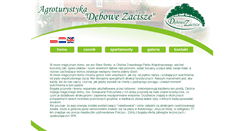 Desktop Screenshot of debowe-zacisze.pl